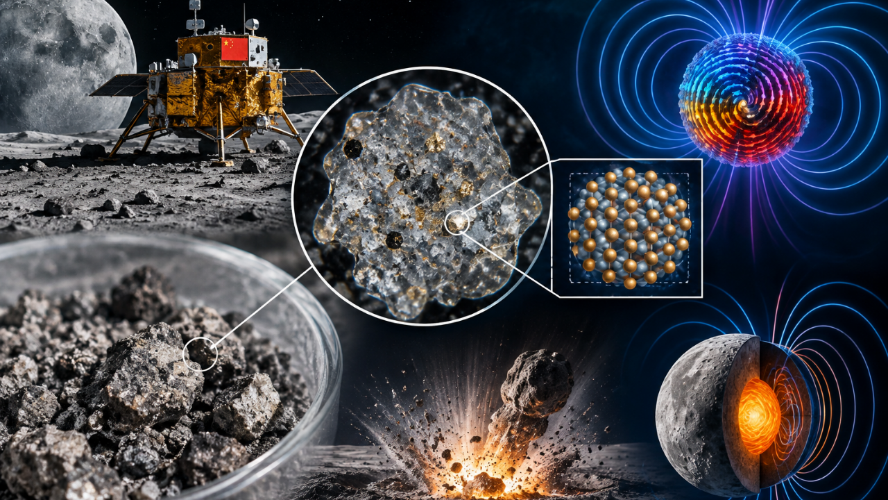 Chang’e-6 Moon Soil Unveils Metallic Iron Never Seen Before in Lunar Samples in Major Strategic Push