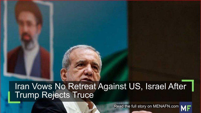 Iran Vows No Retreat Against US, Israel After Trump Rejects Truce #Iran #Vows #Retreat #Israel #Trump #Rejects #Truce #USA #Russia #Biden #Ukraine #War #Palestine #Gaza #Israel #