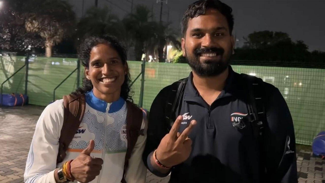 ‘She can go sub-54’: After breaking PT Usha’s record, Vithya’s coach sets new target