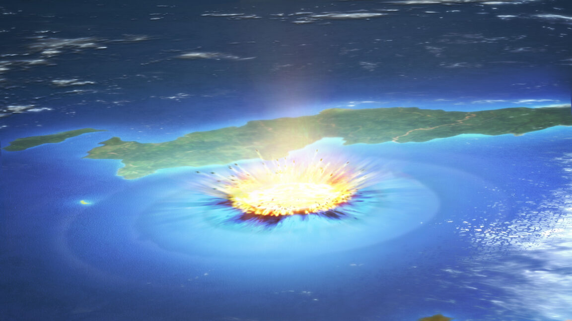 Key Developments: Dinosaur-killing impact crater might have been teeming with life