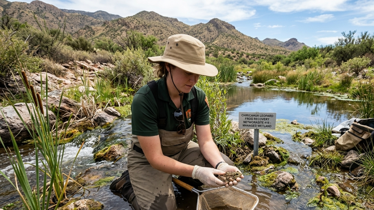 Arizona’s Leopard Frogs Show Signs of Recovery Across 19 Sites by 2019