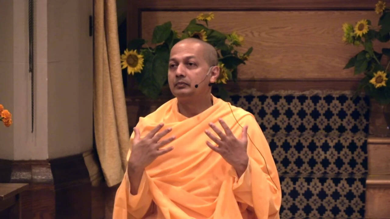 Global Perspective: The Hindu monk teaching Claude right from wrong