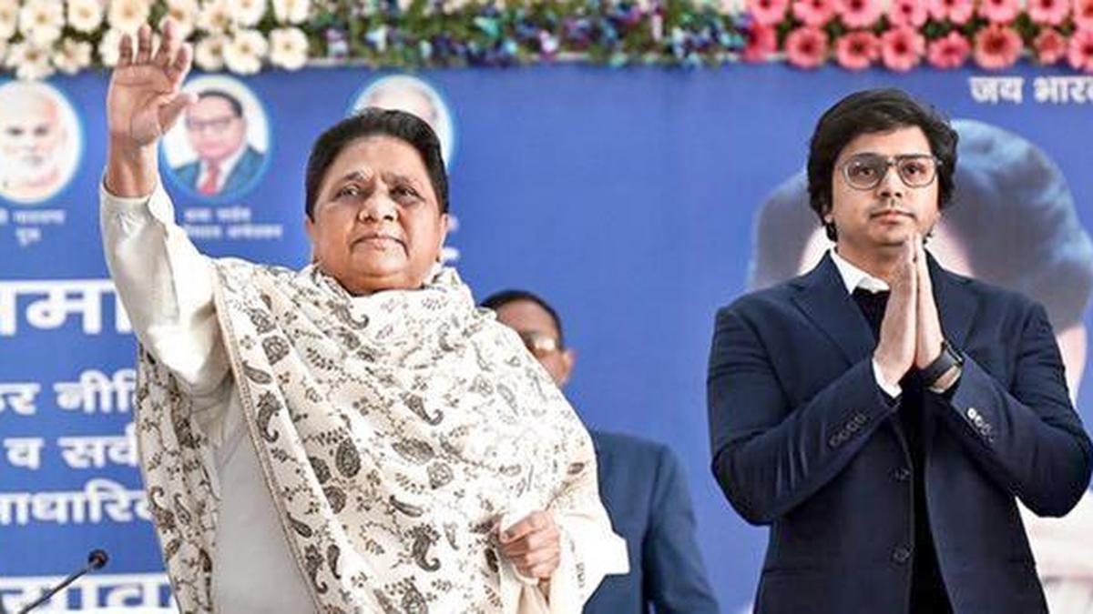 Mayawati Reinstates Akash Anand as BSP National Convener After Sudden Ouster