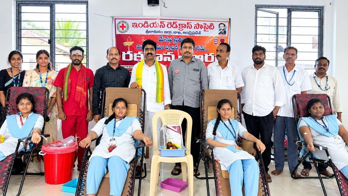 Developing Story: TDP MLA urges women, girls to donate blood to save lives