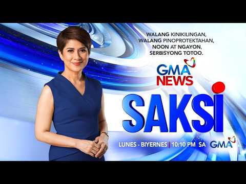 GMA Network's Saksi Livestream Replay for October 1, 2026 Now Available