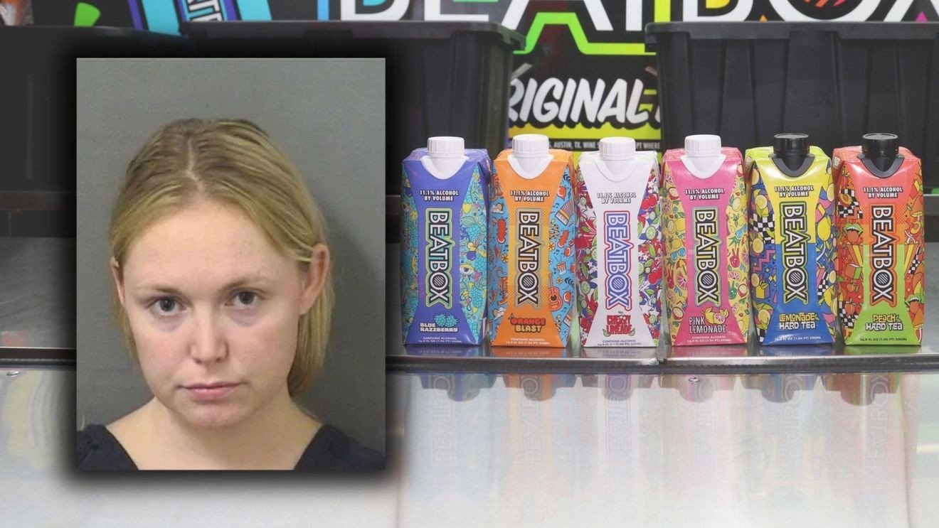 California woman arrested after WPB crash, deputies find 7 empty BeatBox drinks