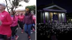 'Enough is enough': Women protest after string of murders near Johannesburg
