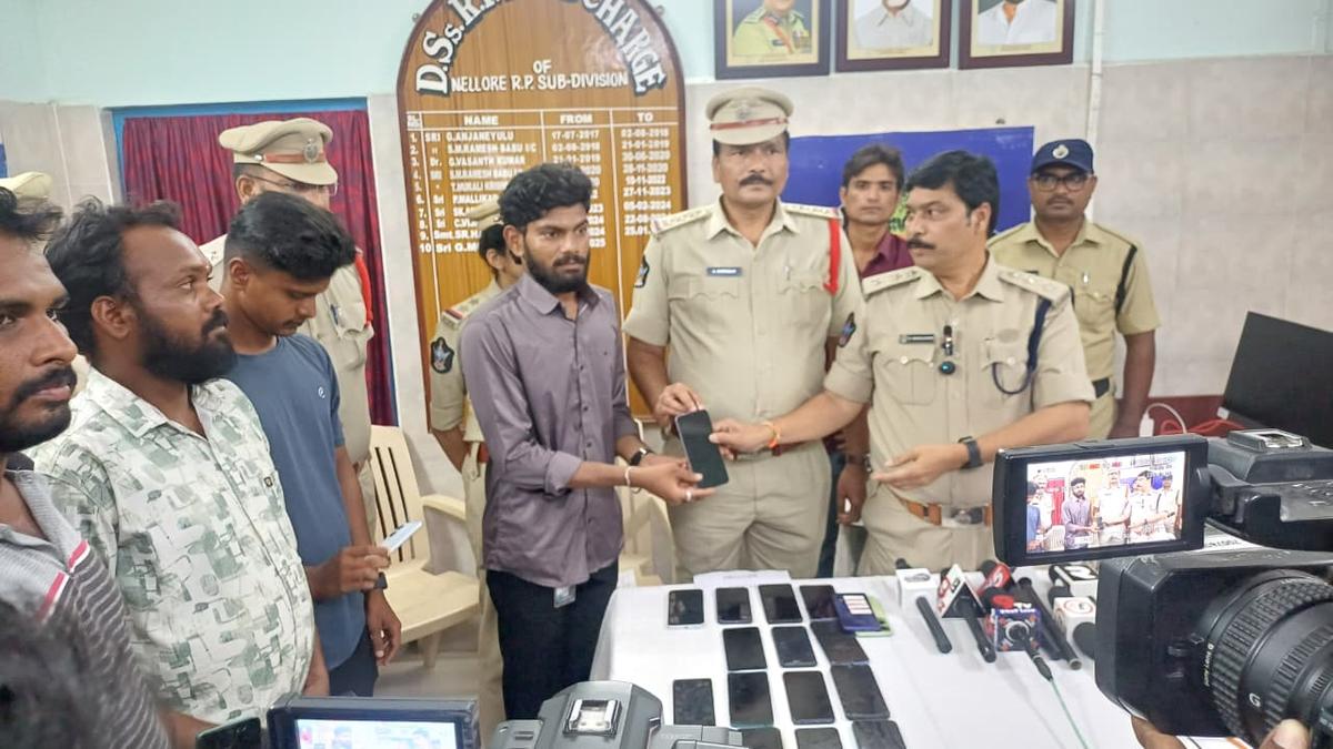 Nellore Railway Police Recover 50 Lost Phones Worth ₹10 Lakh, Return Them to Passengers