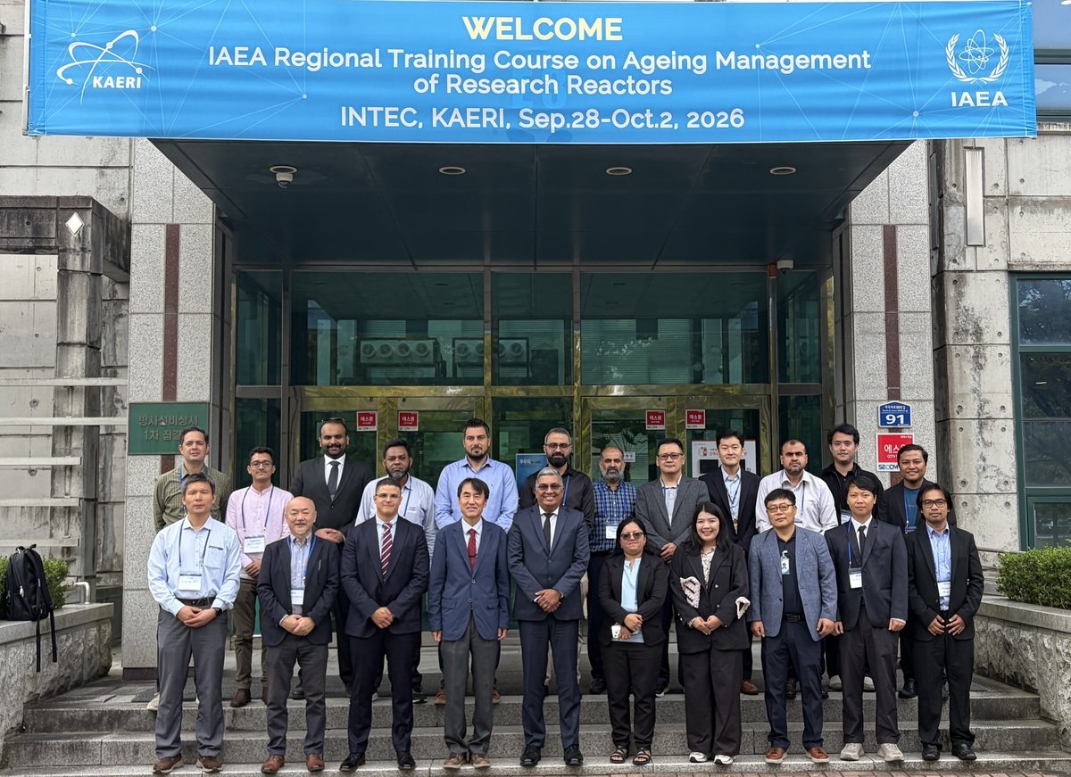 KAERI Trains 16 Asian Nations on Research Reactor Aging