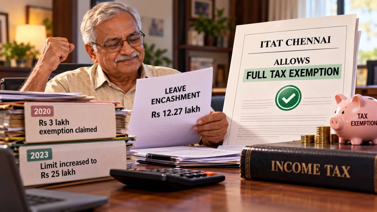 Man Gets Leave Encashment Tax Benefit, but Limit Hiked Later; ITAT Allows Rs 12.27l