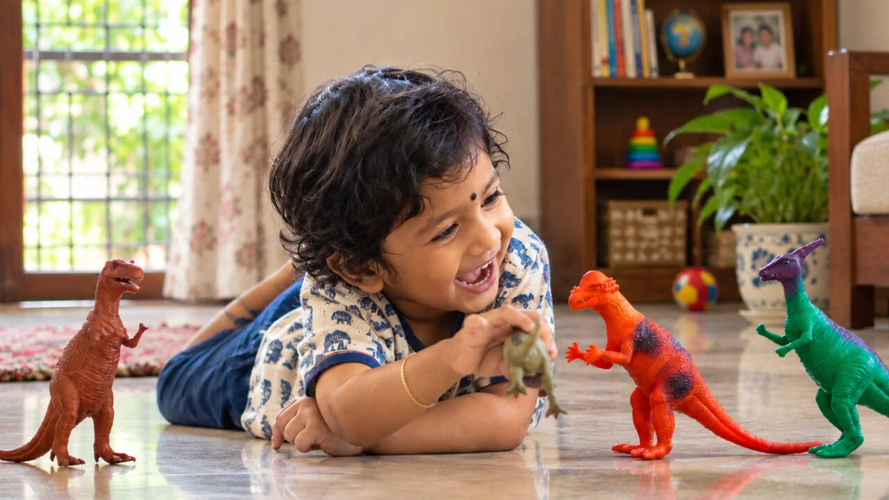 Developing Story: Kids who whisper to toys are practising key real-life skill, psychology says