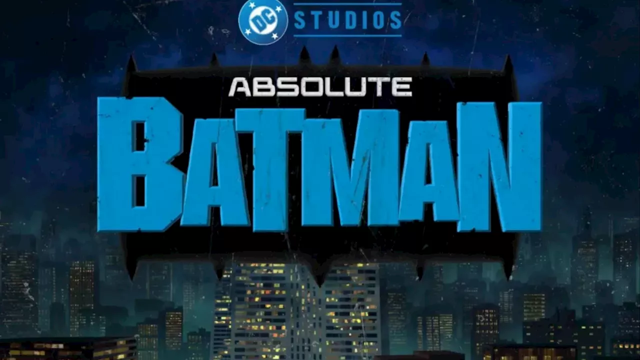 Absolute Batman Animated Series Now 2d; Early Animation Shown: NYCC