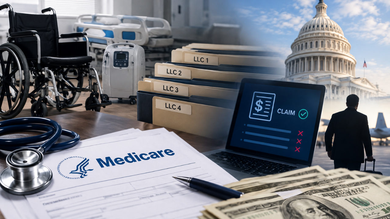International Briefing: California men allegedly billed Medicare $3.5m through fake medical firms