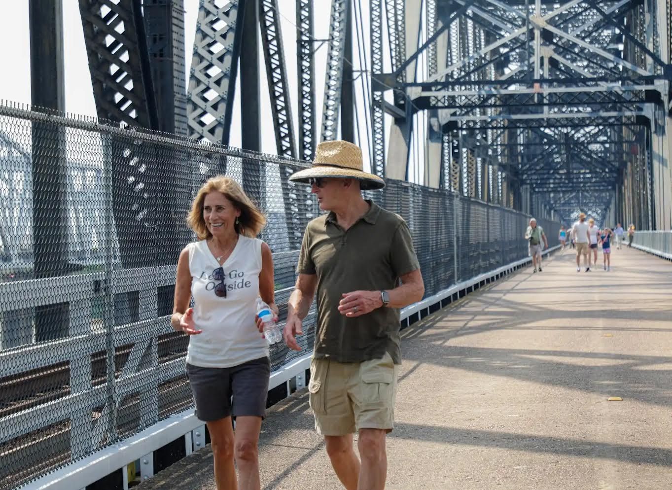 Mississippi Bridge Becomes Unlikely Sanctuary as 'Sip Stroll' Slows Down Vicksburg