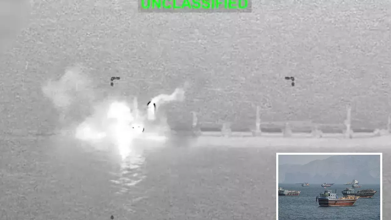 Iran Sets Supertanker Ablaze After US Takes Out Ship Breaking Blockade