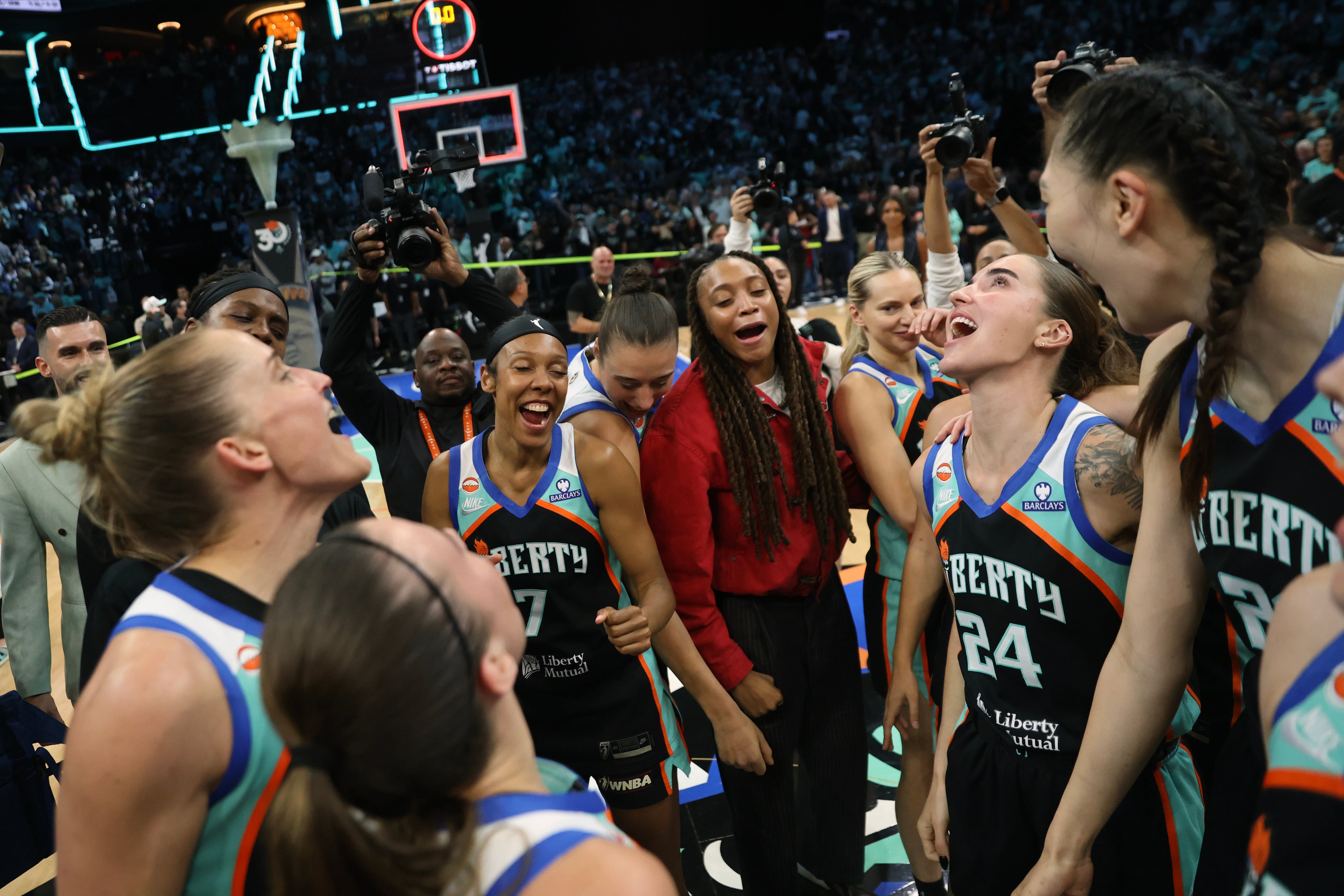 Where to Watch Liberty Vs. Dream Game 1 Today: WNBA Playoffs Free Live Stream