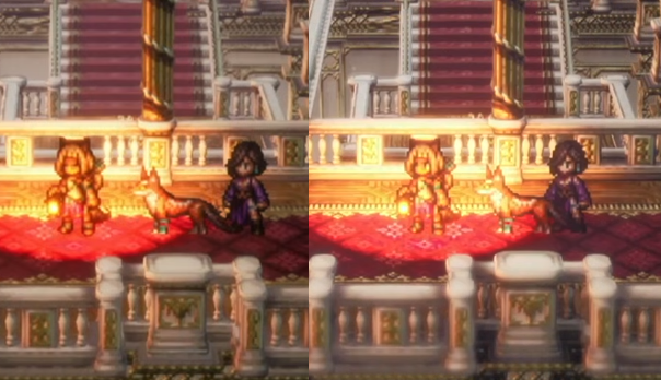 Corporate Strategy: Octopath Traveler I & II "Switch vs. Switch 2" graphics comparison