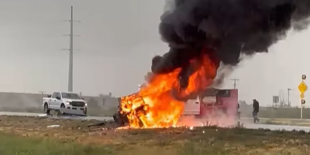 Fiery Crash Shuts Down Highway 80 in Midland County as Market Analysts Weigh Next Moves