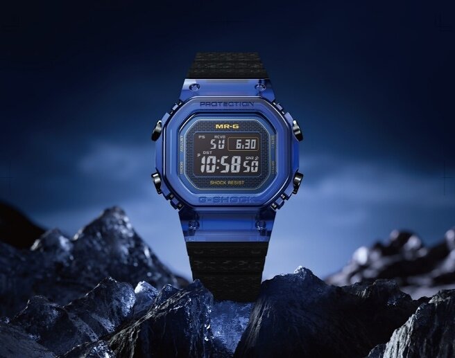 Market Developments: Casio to Release MR-G Crafted in Blue Sapphire Crystal