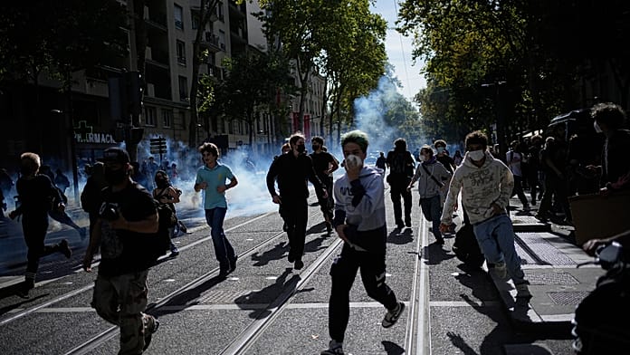 Clashes in French Cities As Students Continue to Protest Over Education Funding