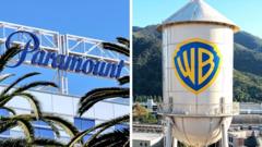 Paramount Takes Over Warner Bros in $110bn Hollywood Merger