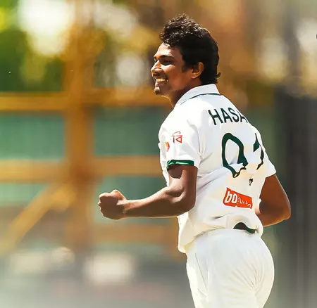 Hasan Mahmud Becomes First Bangladesh Pacer to Take Test Hat-trick