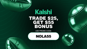 Kalshi Promo Code Nola55 Offers $55 Ravens-falcons Bonus