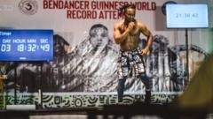 Nigerian attempts to break world record by dancing non-stop for seven days