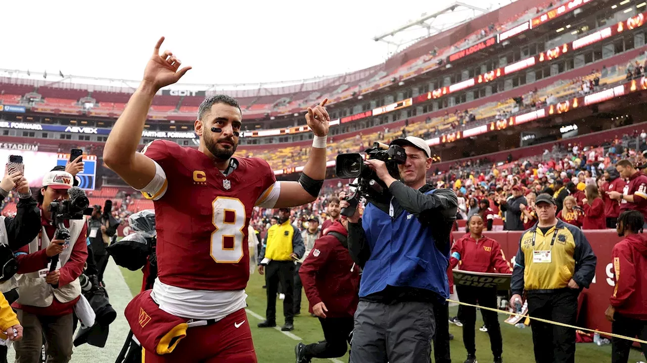 Mariota Starts Again for Commanders as Daniels Sits in London Showdown