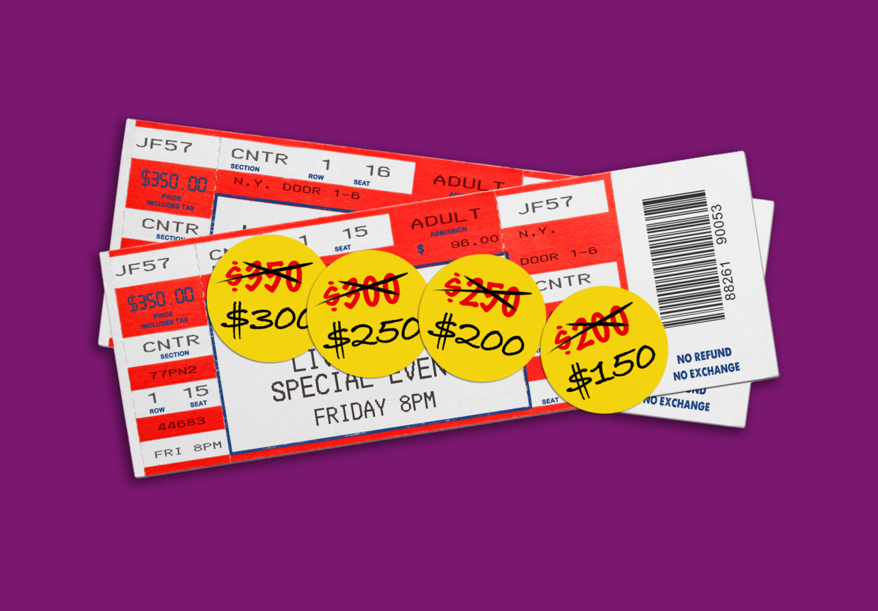 Market Developments: I bought a $126 concert ticket for my sister and now she can’t go. Will I be able to make a profit selling the ticket?