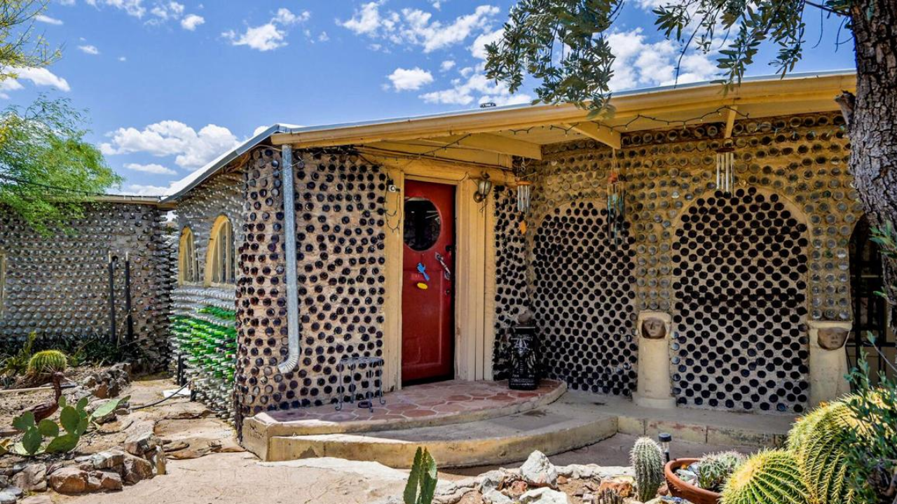 Developing Story: Arizona couple turned discarded bottles into 2,700-sq-ft home now listed for $432,500