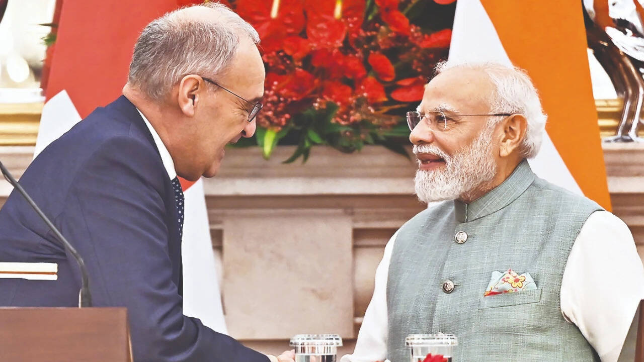 India, Switzerland Eye Deeper Ties in Trade, Investment, Tech