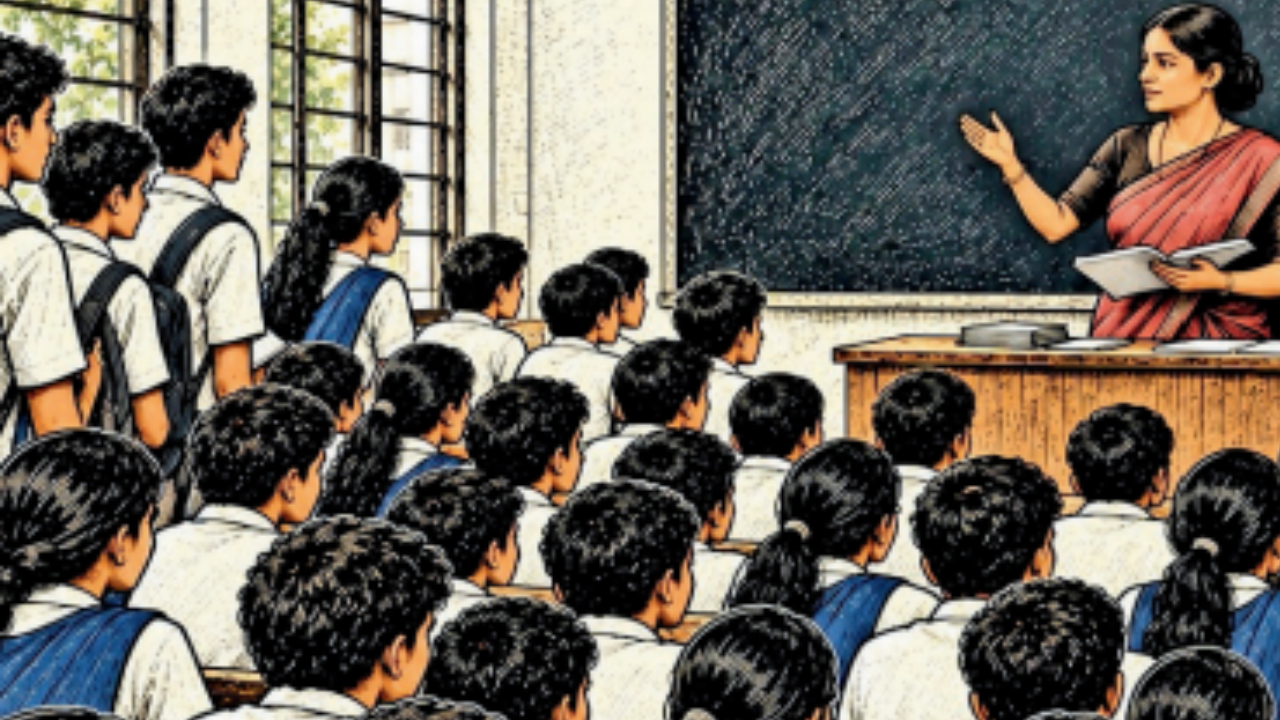 Global Perspective: 90 is a crowd: Not enough seats, teachers in Delhi govt schools