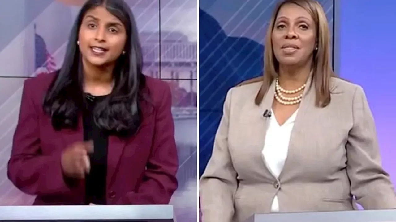 Letitia James’s GOP Opponent for Attorney General Saritha Komatireddy Trounces in Fiery NY AG Debate