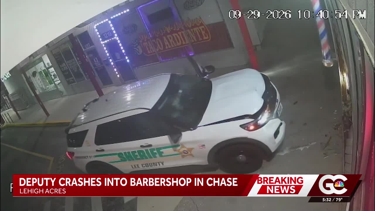 Economic Impact: Deputy hits Lehigh Acres barbershop during county-wide chase