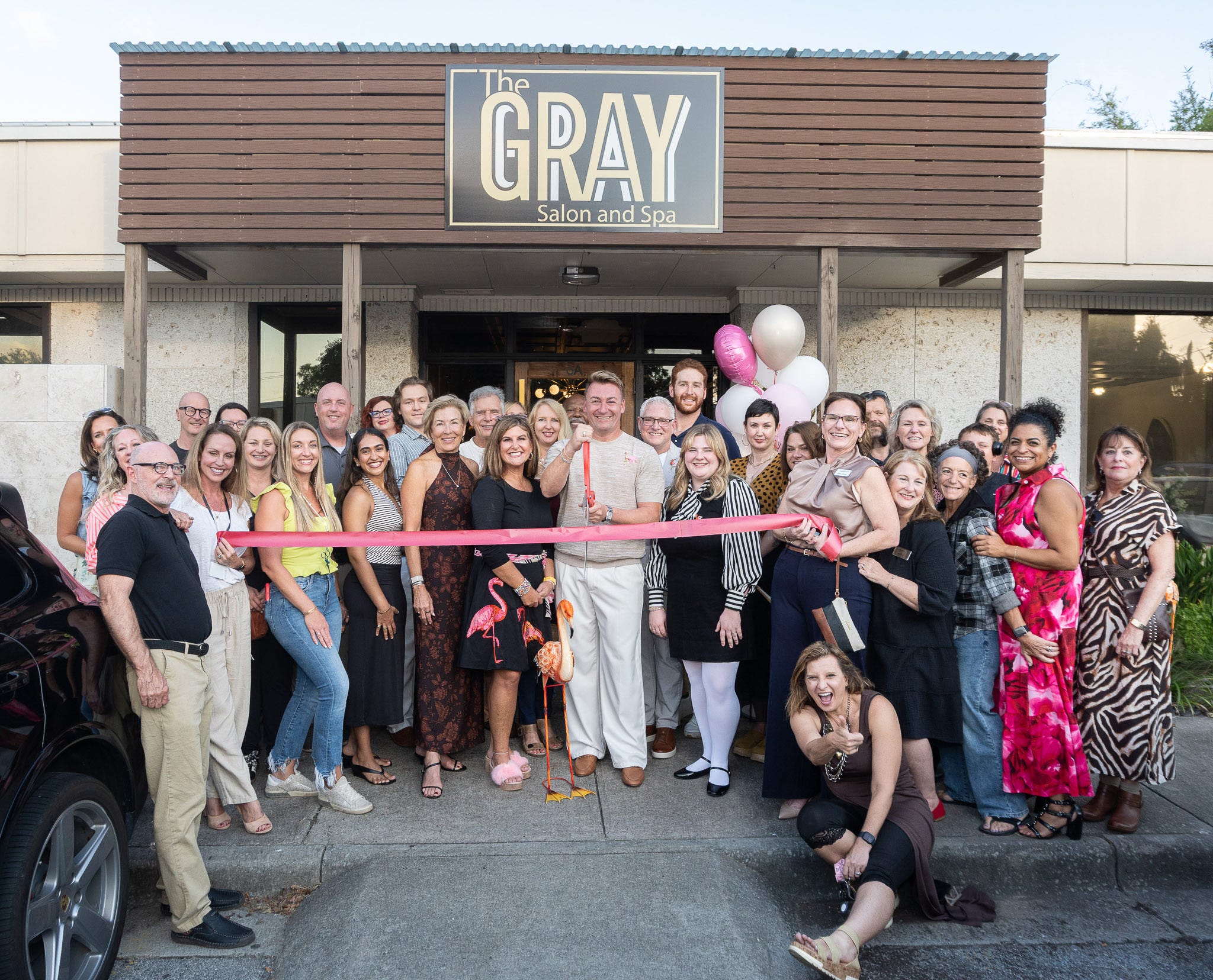 Corporate Strategy: BUNNY IN THE CITY: The Grey Salon Ribbon Cutting