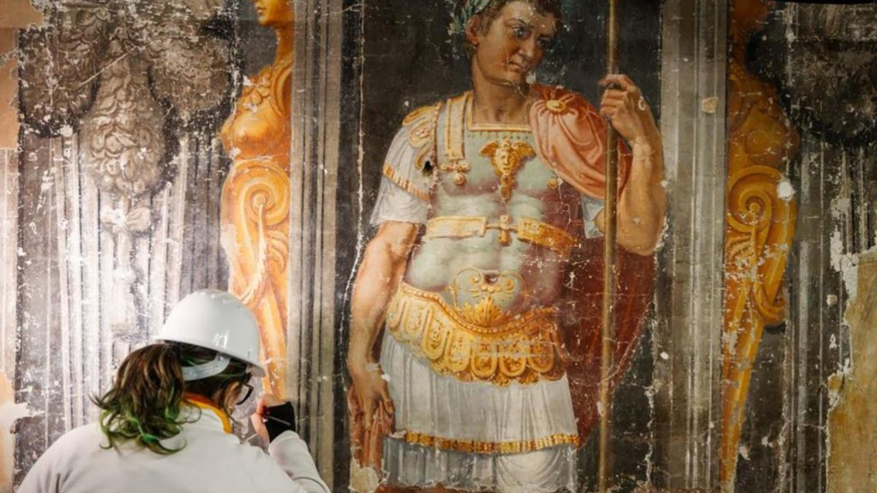 Enterprise Tech Shift: Nuns painted over risqué Rome frescoes; restorers reveal them 300 years later and the Scaling Frontier