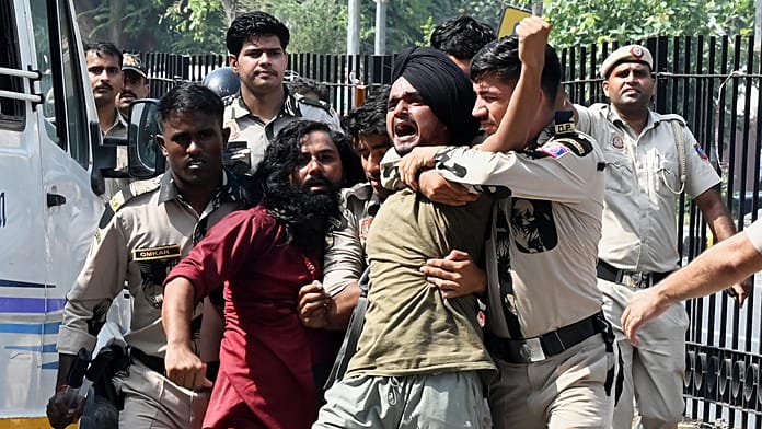 Delhi Police Detain 'Cockroach Movement' Leader as Protest Crackdown Intensifies