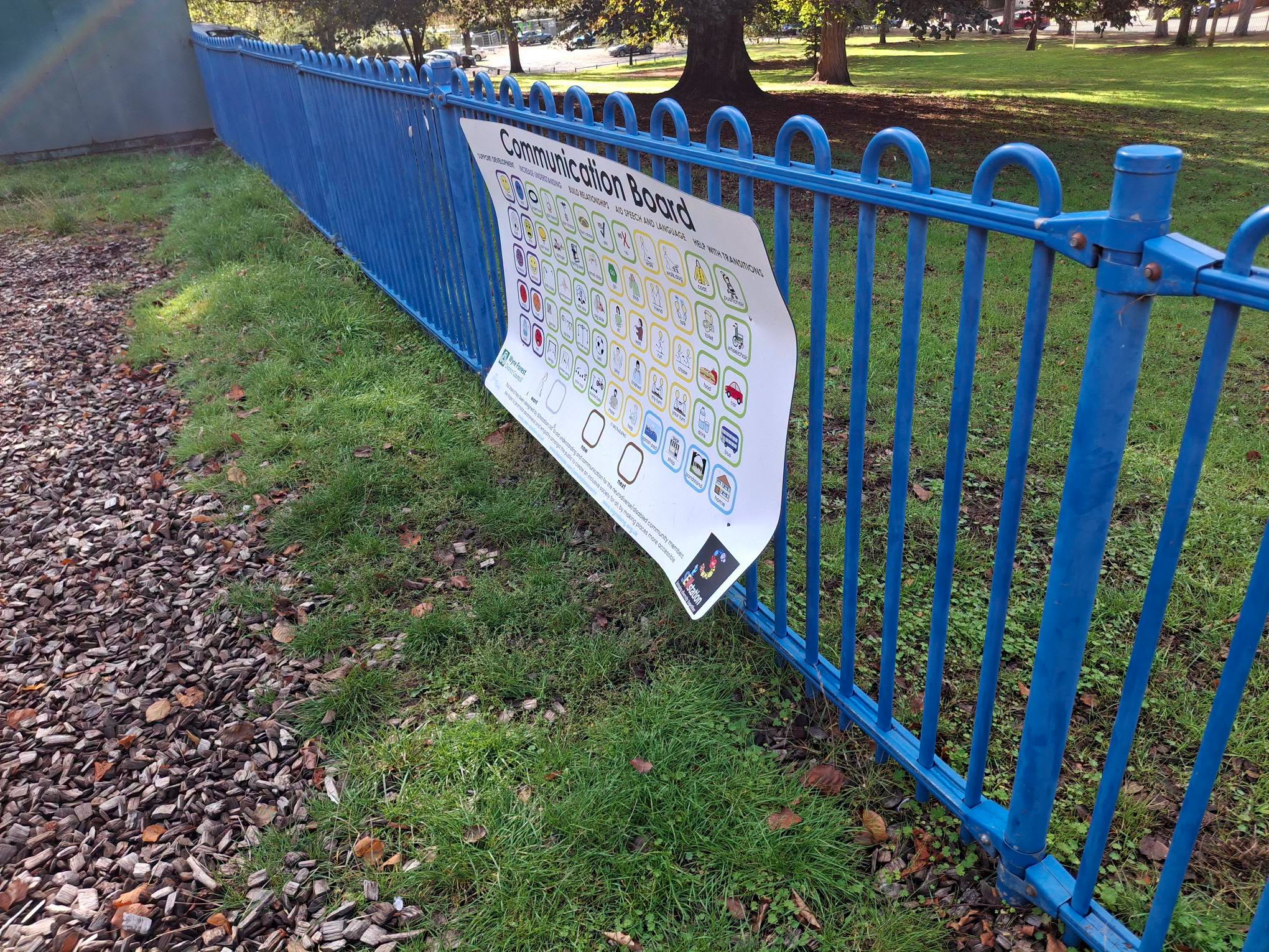 Kidderminster Park Vandalism: Swing Set Torched, Communication Board Destroyed