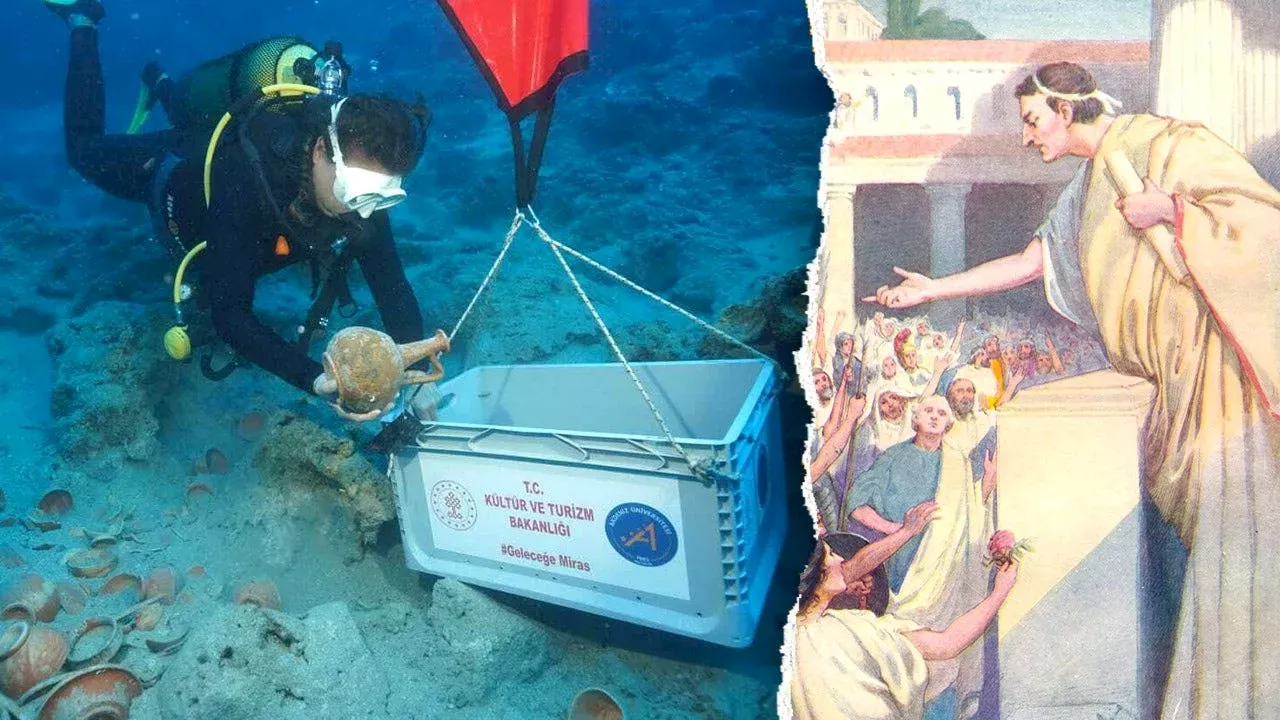 2,100-Year-Old Roman Shipwreck Off Turkey Yields Treasures Linked to Cicero