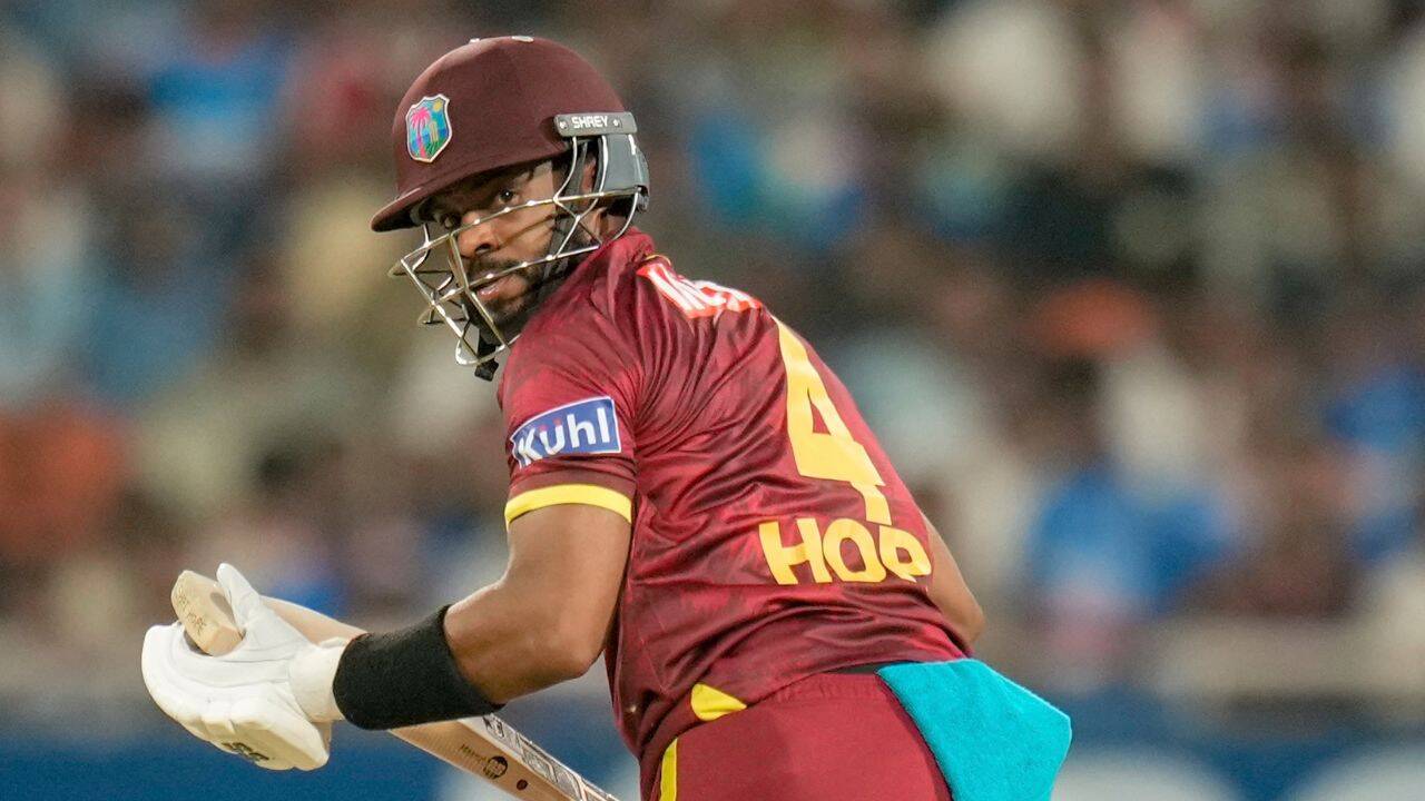 Developing Story: Hope battles cramps as WI chase down 352 to beat India by 5 wickets