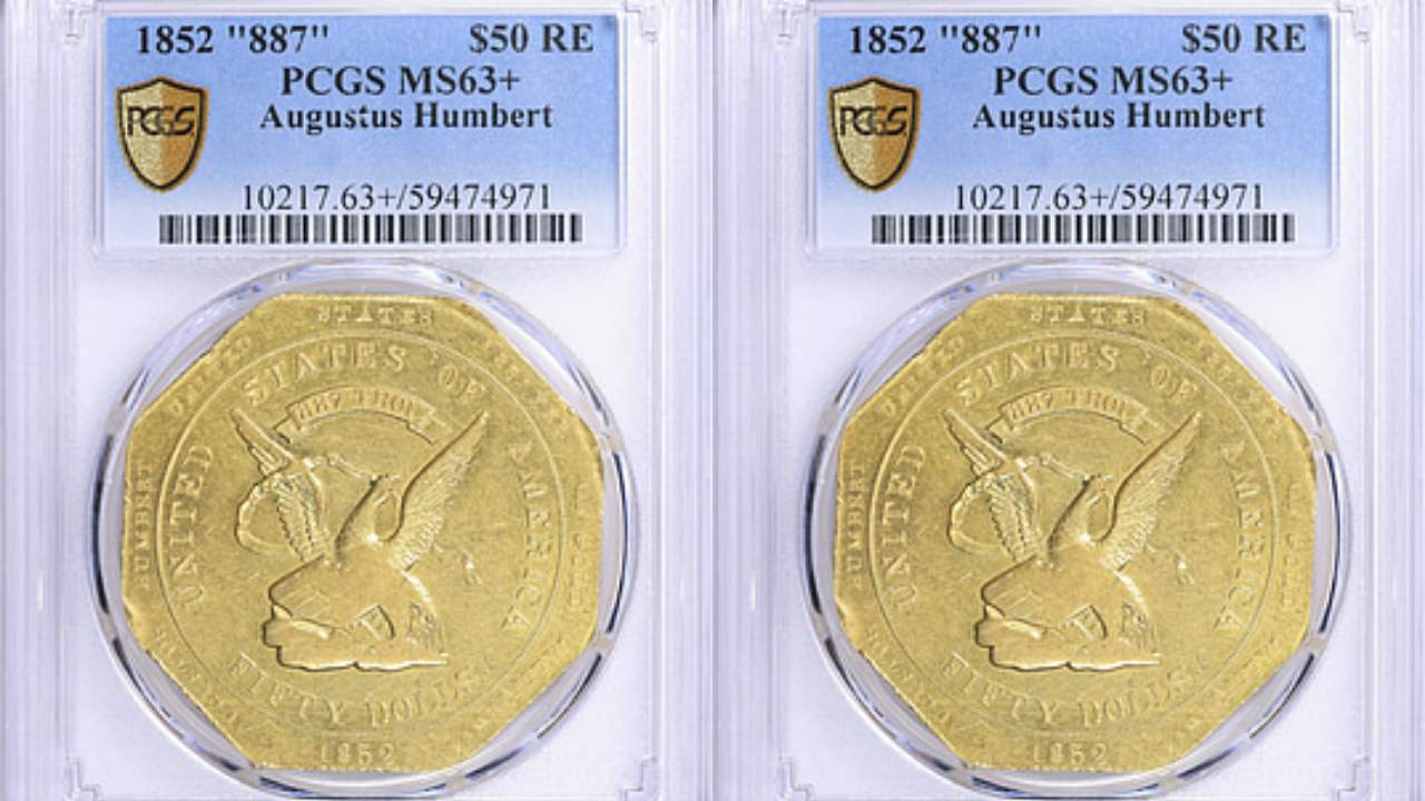 Developing Story: Rare 1852 California Gold Rush coin sells for $367,875