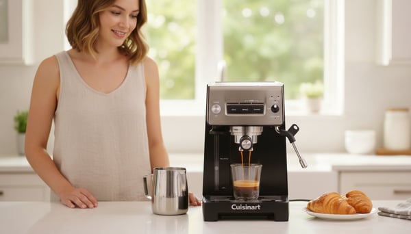 Market Developments: Cuisinart Espresso Machine With Bottomless Portafilter $80 Off