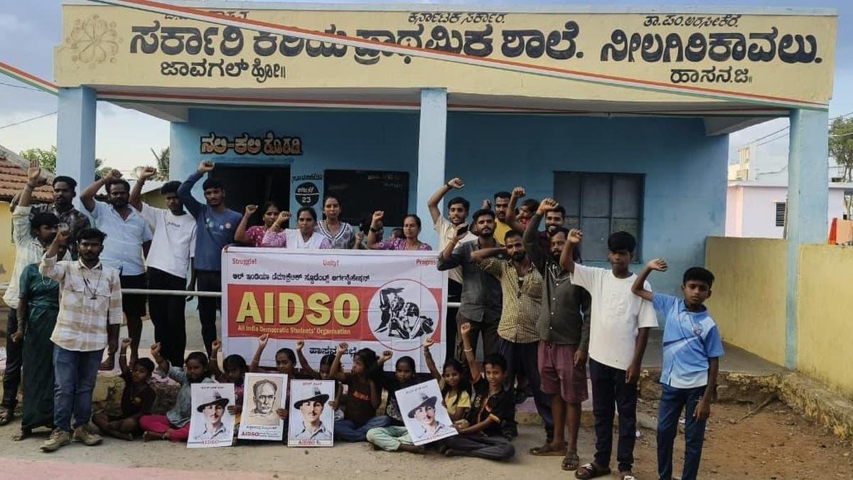 Enterprise Tech Shift: Villagers stage protest demanding repair of school building in Arasikere taluk and the Scaling Frontier