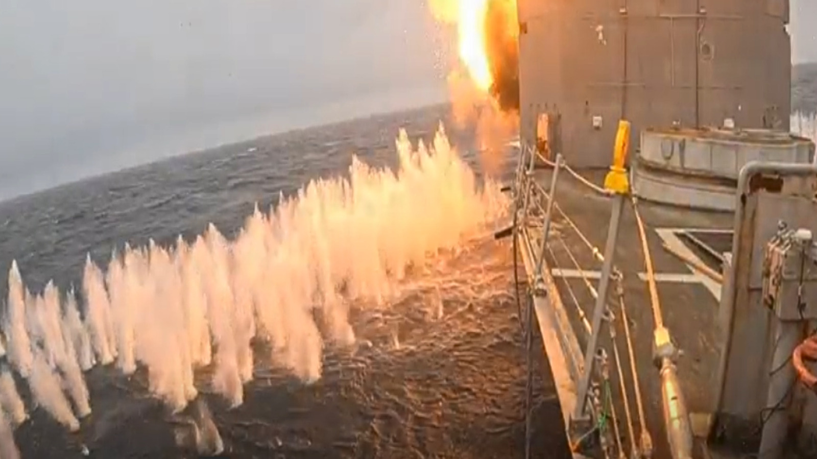 BREAKING: US Navy Warship Sunk by Missile in Scottish Coast Test