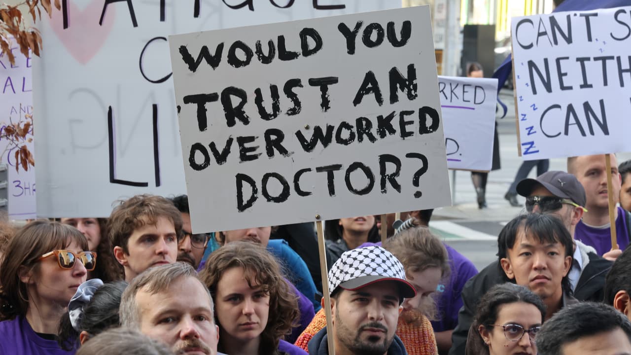 Corporate Strategy: No option’: Angry doctors walk off the job