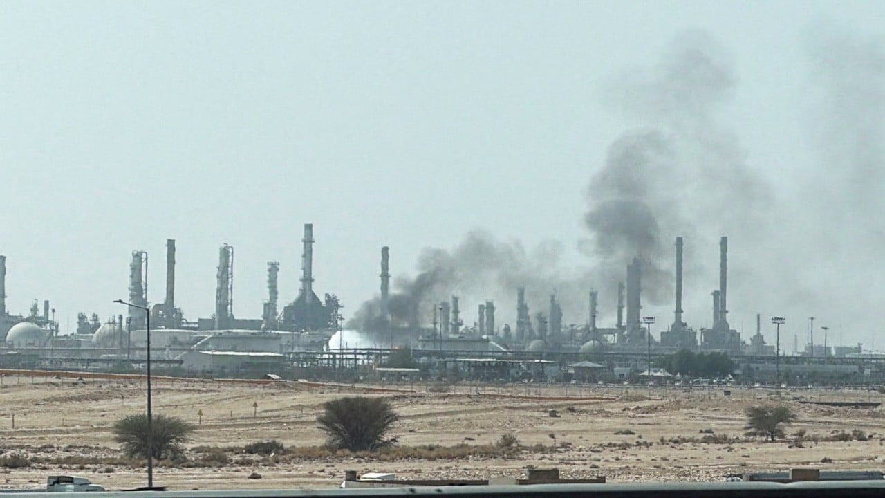 International Briefing: Flames, smoke seen at Aramco facility south of Saudi capital