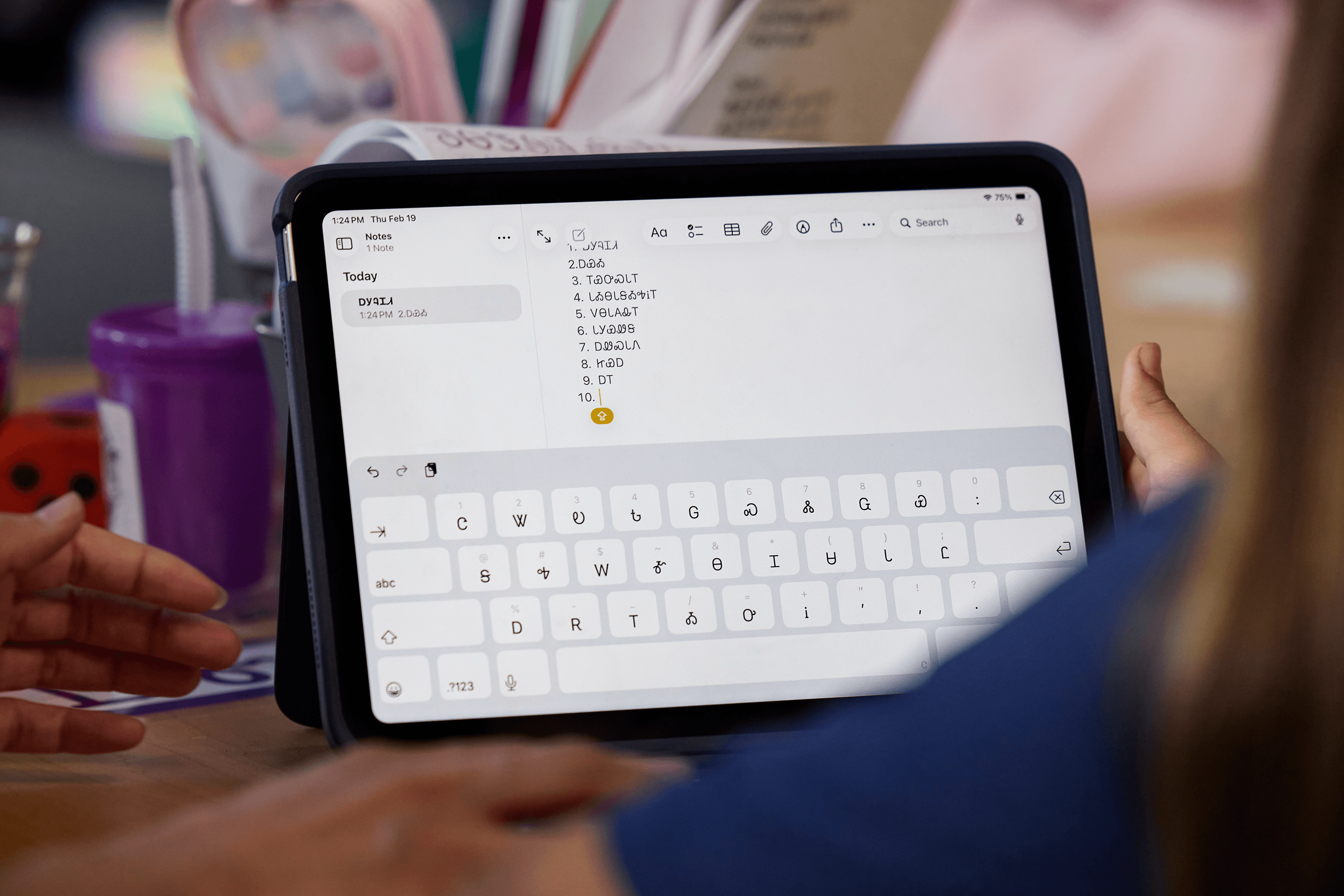 How Apple Puts Indigenous Languages on the iPhone Keyboard