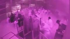 Missile Strike Hits Riyadh Airport: CCTV Captures Terrified Travelers Taking Cover