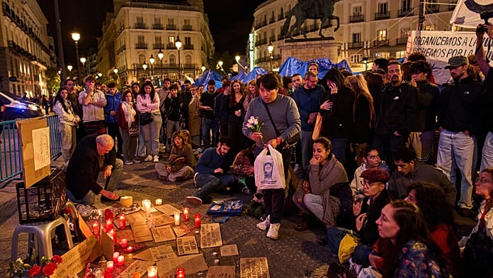 Adios Maricarmen’: Hundreds Protest in Madrid After Pensioner’s Death